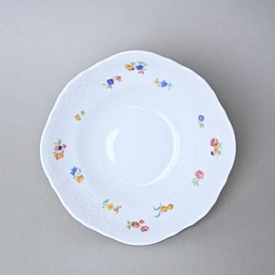 Miska kompotová 16 cm, Thun 1794, karlovarský porcelán, BERNADOTTE házenka