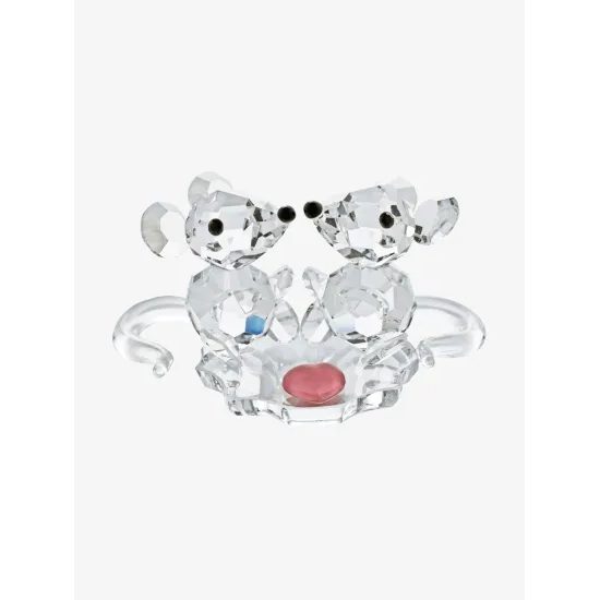 Mouses in love 22 x 41 mm, PRECIOSA crystal gifts and decorations