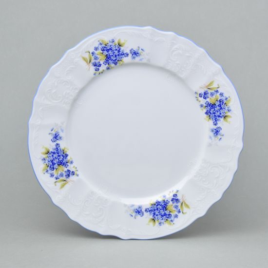 Plate dining 27 cm, BERNADOTTE Forget-me-not-flower