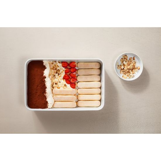 Mísa zapékací s víkem 35 x 23 x 8 cm, NO LIMITS, porcelán Seltmann