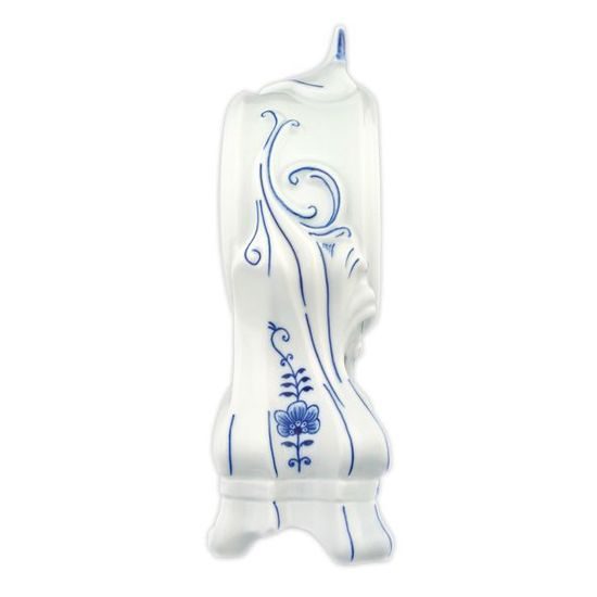 Hearthstone clocks without roses 28 cm, Original Blue Onion Pattern