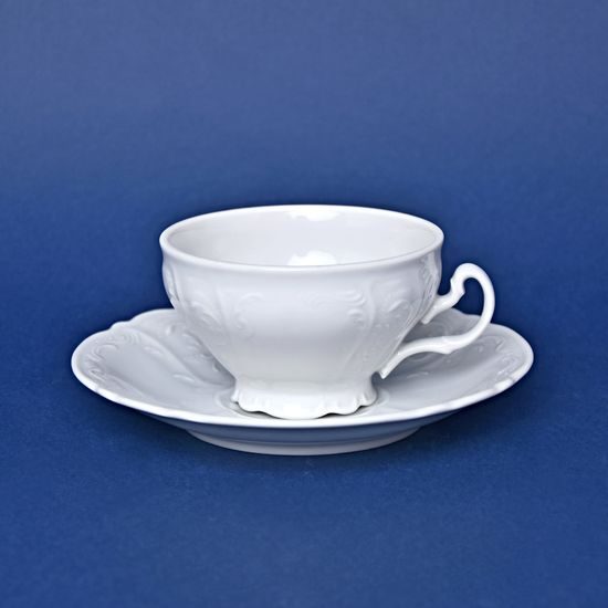 Cup tea 205 ml, Thun 1794 Carlsbad porcelain, BERNADOTTE white