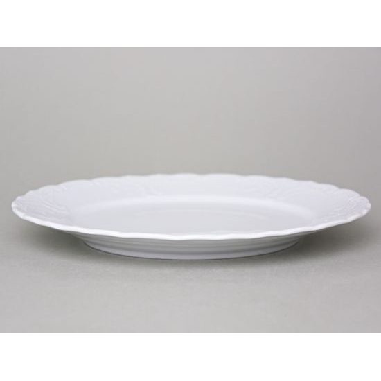 Plate dining 26 cm, Opera white, Cesky porcelan a.s.