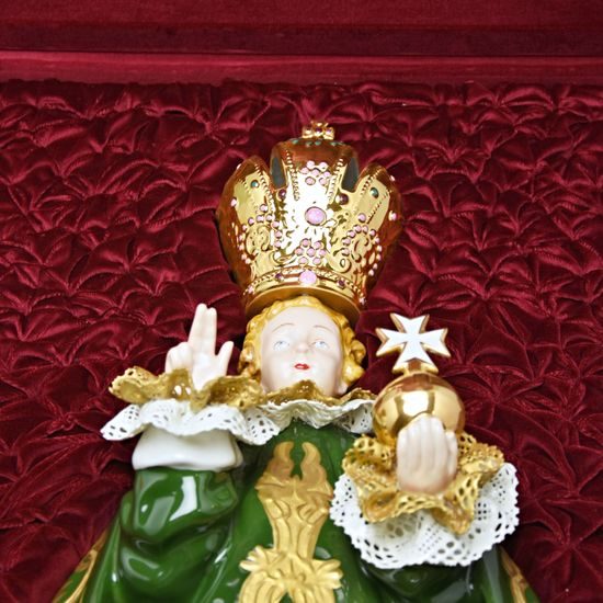 Pražské Jezulátko velké, 41,5 x 19,5 x 57,5 cm, Color, Porcelánové figurky Duchcov