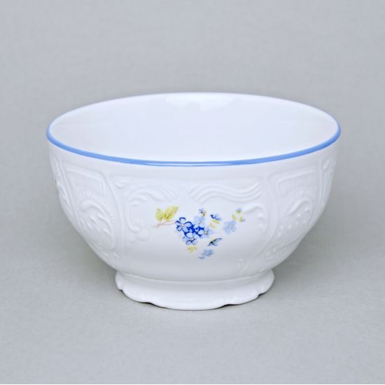 Miska na rýži 13 cm 470 ml, Thun 1794, karlovarský porcelán, BERNADOTTE pomněnka