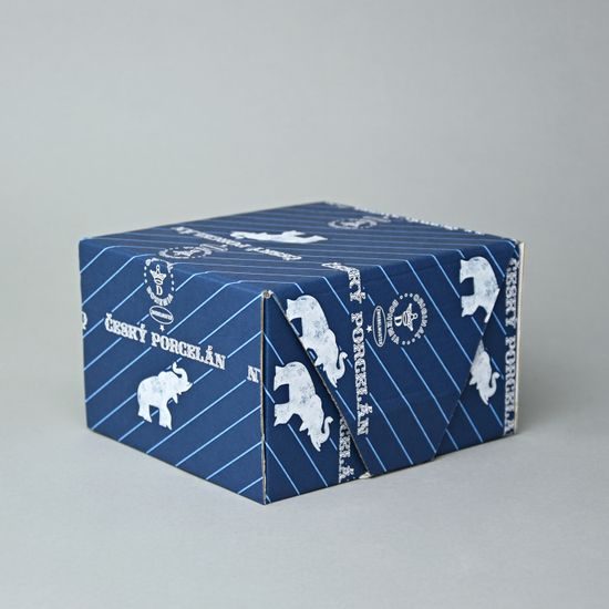 Šálek a podšálek A/1 + A/1, 120 ml / 13 cm na malé kavčo, Cibulák se zlatem, originální z Dubí