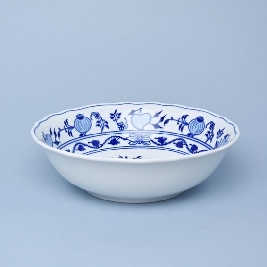 Fruit bowl 23 cm, Original Blue Onion Pattern, QII