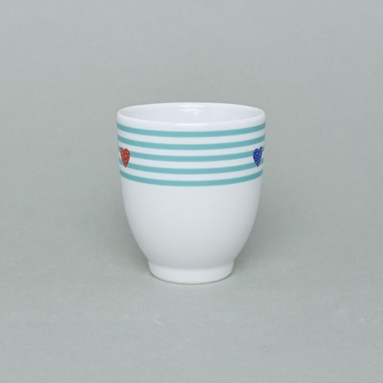 Mug Lea 360 ml, hearts + blue, Thun karlovarský porcelán
