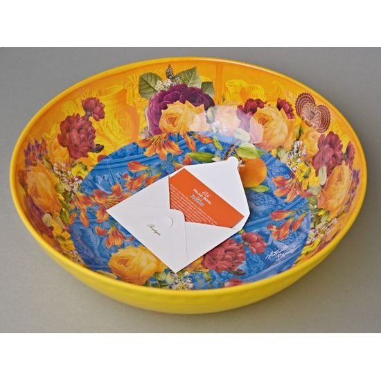 Mísa velká kulatá 30 x 9 cm, melamin, Lamart Foulard