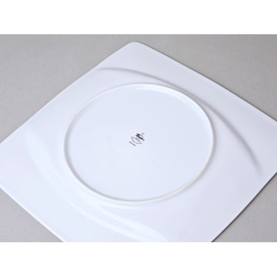 EYE luční kvítí, Talíř mělký 27 cm, Thun 1794, karlovarský porcelán