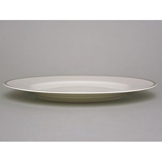 Club plate 30 cm, Thun 1794, karlovarský porcelán, Cairo 30381 ivory