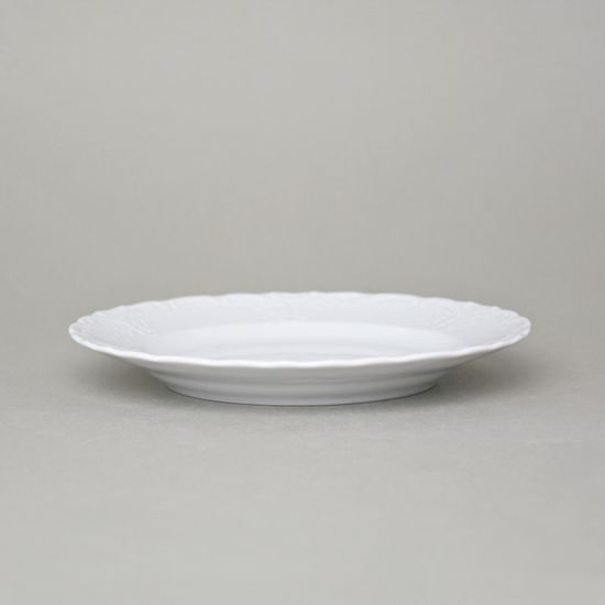 Plate dessert 19 cm, Opera white, Cesky porcelan a.s.