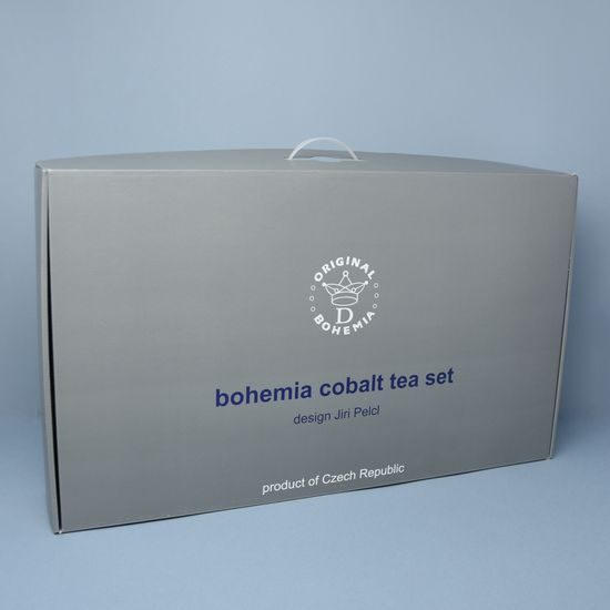 Bohemia White DECOR, Čajová souprava, design Pelcl, Český porcelán a.s.