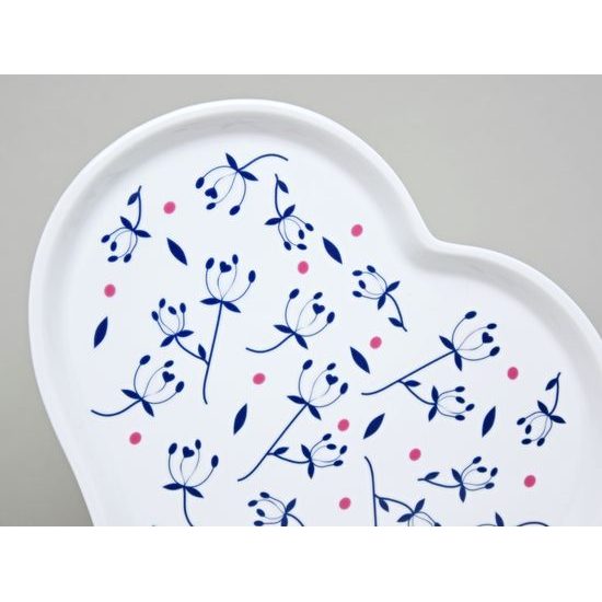 Love: Dish flat Heart 21 cm, Thun 1794 Carlsbad porcelain