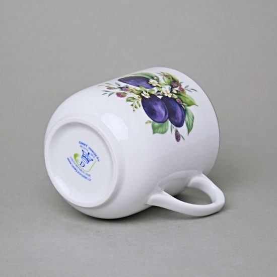 Mug Trojka 0,28 l, Plums, Český porcelán a.s.