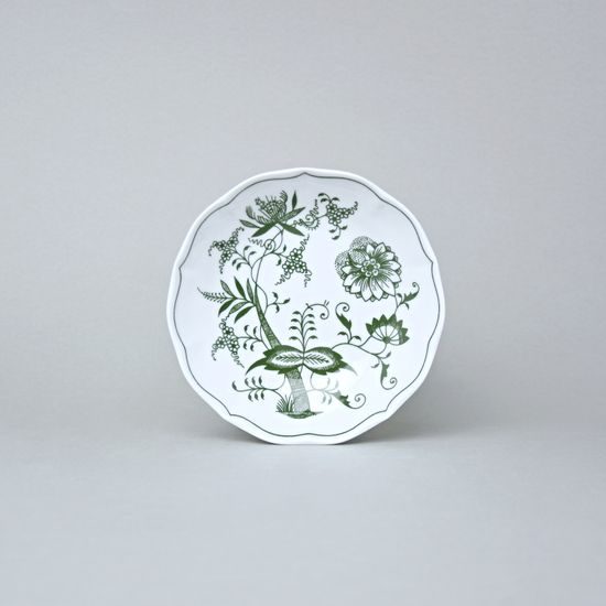 Podšálek B 14 cm, zelený cibulák, Český porcelán a.s.