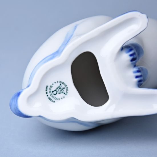 Zajíc sedící 17 cm, Cibulák, originální z Dubí