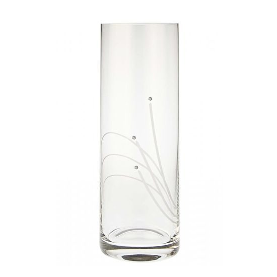 Křišťálová váza 30 cm (5030), zdobená krystaly Swarovski
