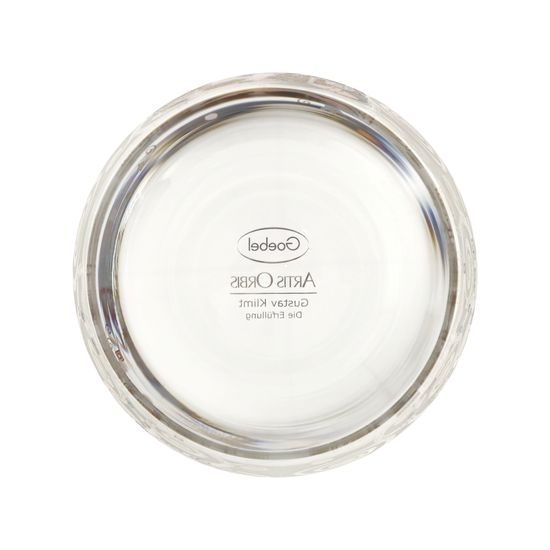 Svícen Naplnění, 8,5 / 8,5 / 9,5 cm, sklo, G. Klimt, Goebel