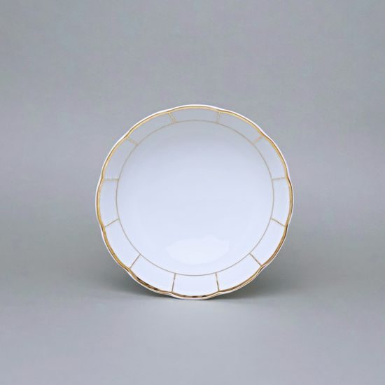 Natalie gold: Compot bowl 16 cm, Thun 1794 Carlsbad porcelain