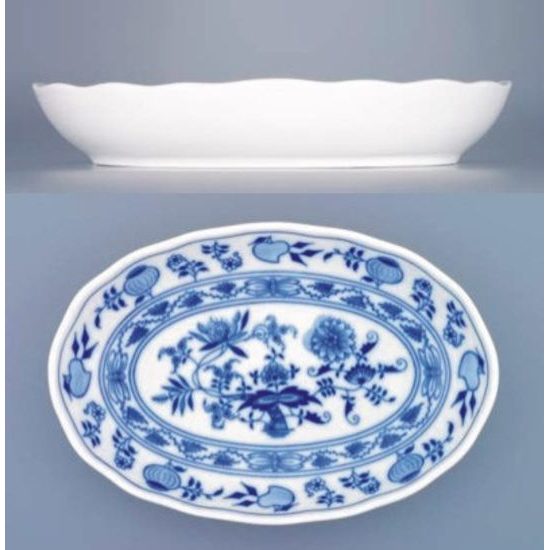 Dish oval 23 cm, Original Blue Onion pattern (QII)