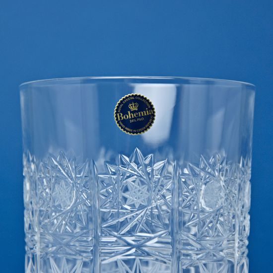 Sklenice na whisky 320 ml, broušený křišťál, Royal Crystal / Crystal Bohemia