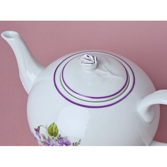 Tea pot 1,20 l, Violet, Český porcelán a.s.