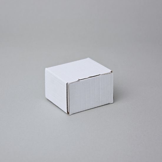 Origami - Jeřáb "z papíru" - porcelánová figurka pro štěstí 8 x 7,5 x 2,5 cm, bílý porcelán, Český porcelán a.s.