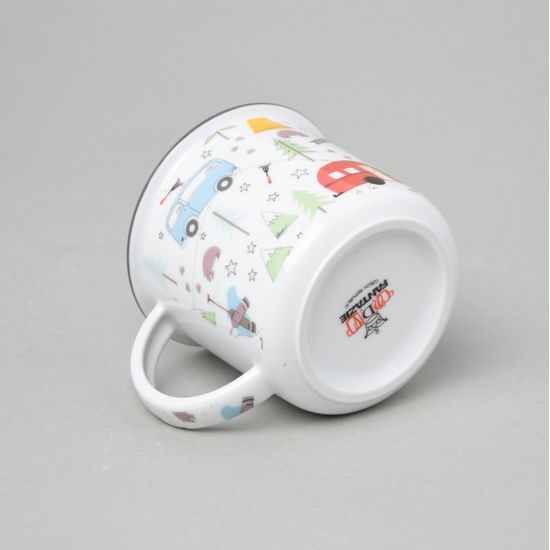 Mug Tina middle 240 ml, Camping, Český porcelán a.s.