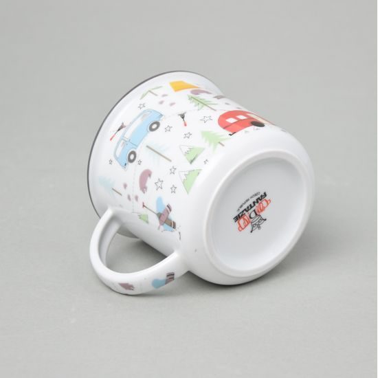 Mug Tina middle 0,24 l, Camping, Český porcelán a.s.