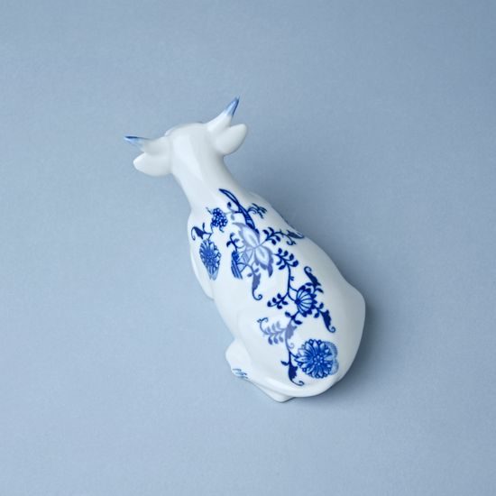 Cow lying 16 cm, Original Blue Onion pattern (QII)