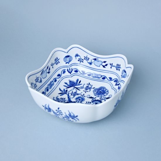 Mísa salátová čtyřhranná vysoká 18 cm, Cibulák, originální z Dubí