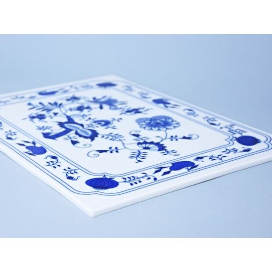Cooking mat 20 x 25,5 cm MIDDLE, Original Blue Onion Pattern