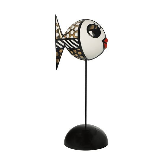 Figurka Golden Deeply in Love 2 11 / 10 / 28 cm, porcelán, R. Britto, Goebel