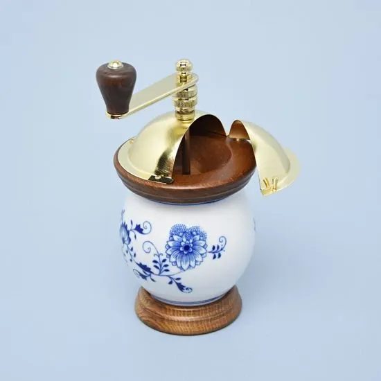 Kávomlýnek stolní 20,5 cm Baňák, 2. jak., Cibulák, originální z Dubí