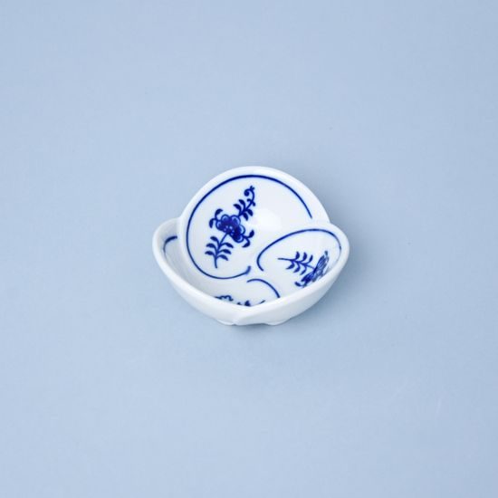 Dish Trefoil 3,7cm, Original Blue Onion Pattern