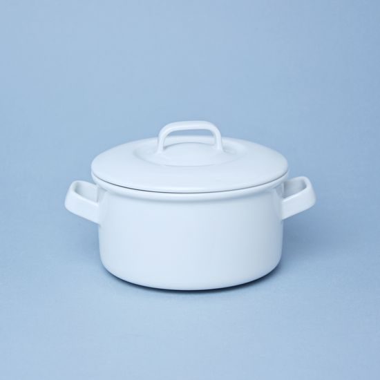 Soup cup 500 ml with handles and lid, G. Benedikt 1882