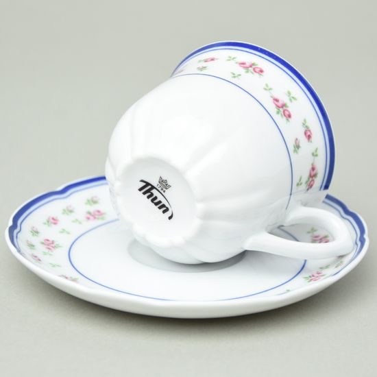 Cup 100 ml + saucer 115 mm espresso, Thun 1794, karlovarský porcelán, ROSE 80283