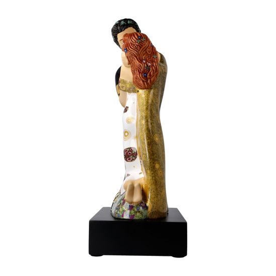 Figurka Polibek 18,5 / 12,5 / 33 cm, porcelán, G. Klimt, Goebel