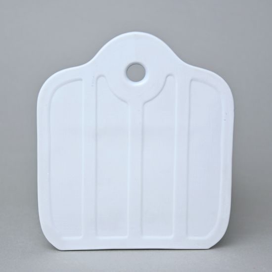 Wall dose with wooden lid 15 x 17 x 10,5 cm, Thun 1794, karlovarský porcelán, BLUE CHERRY