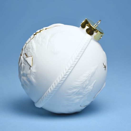 Christmas Ball Decoration - Berchtesgaden, 7,5 cm, Unterweissbacher, Seltman Porcelain