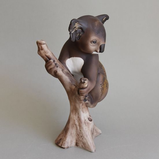 Koala, 20 x 17 x 28 cm, Pastel, Porcelain Figures Duchcov