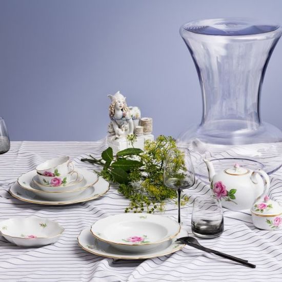 Mocha Pot, Rose, Meissen Porcelain
