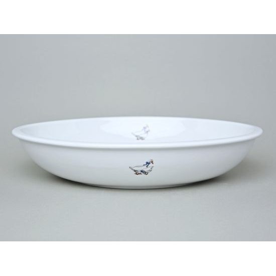 Baking Dish Oval Big 32,5 x 24,4 cm, h.6,6 cm, Geese, Český porcelán a.s.
