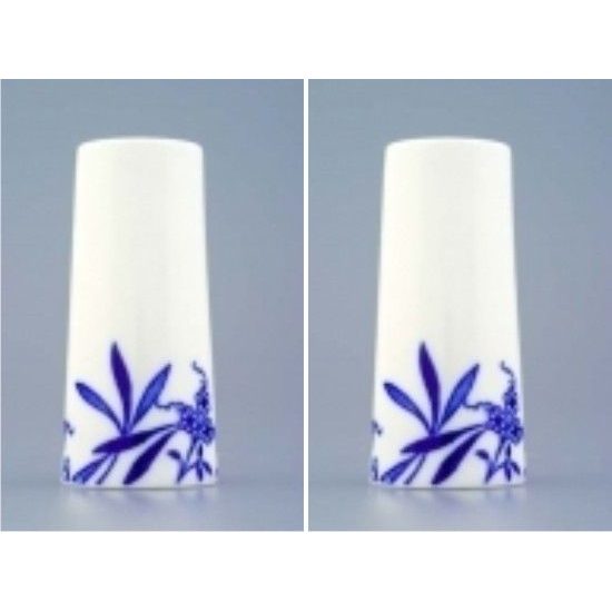 Salt and pepper shakers 10 cm, Bohemia Cobalt, Cesky porcelan a.s.