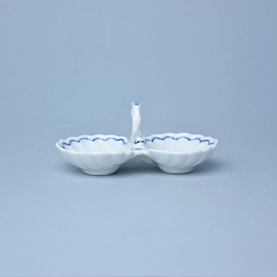 Salt double 12 cm, Original Blue Onion Pattern