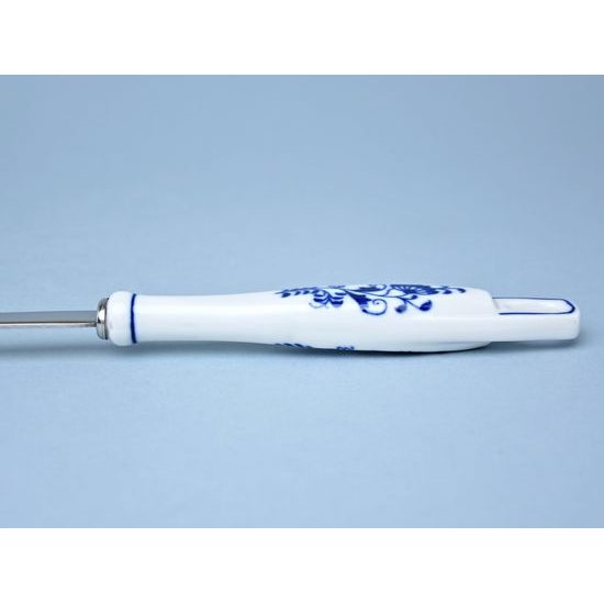 Ladle for Dumplings - smooth 38 cm, Original Blue Onion pattern