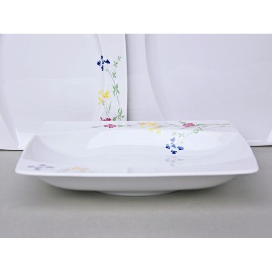 EYE luční kvítí, Talířová sada pro 6 osob, Thun 1794, karlovarský porcelán