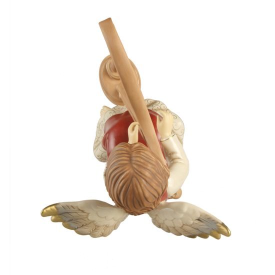 Angel Gentle Melody 34,5 / 27 / 36 cm, stoneware, Goebel