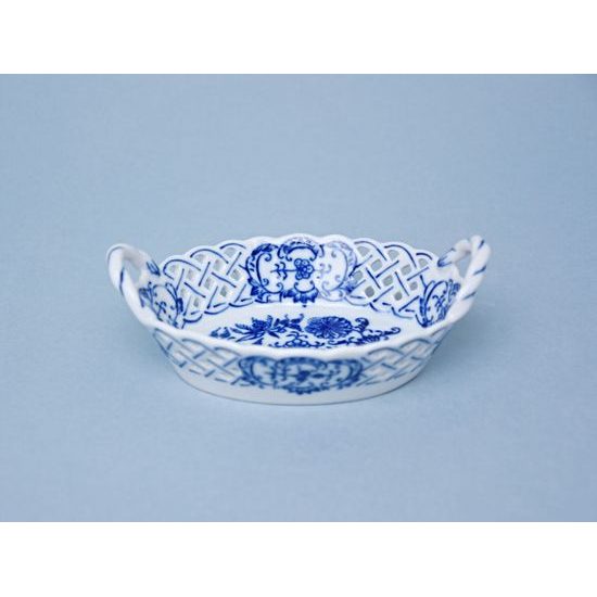 Basket perforated 11 cm, Original Blue Onion Pattern